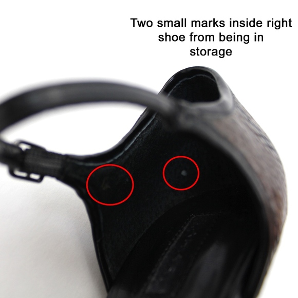 Tahari 'Marsha' Leather Snake Print Platform Heels - Picture 8 of 8